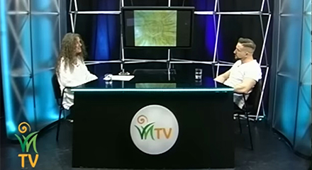 Interjú a Viva Natura TV-ben, Hogyan látszanak a tudatmódosító szerek az aurában? címmel
